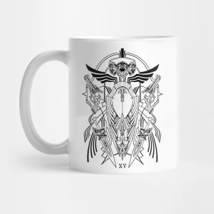 FFXV Arms and Armiger (black) Mug